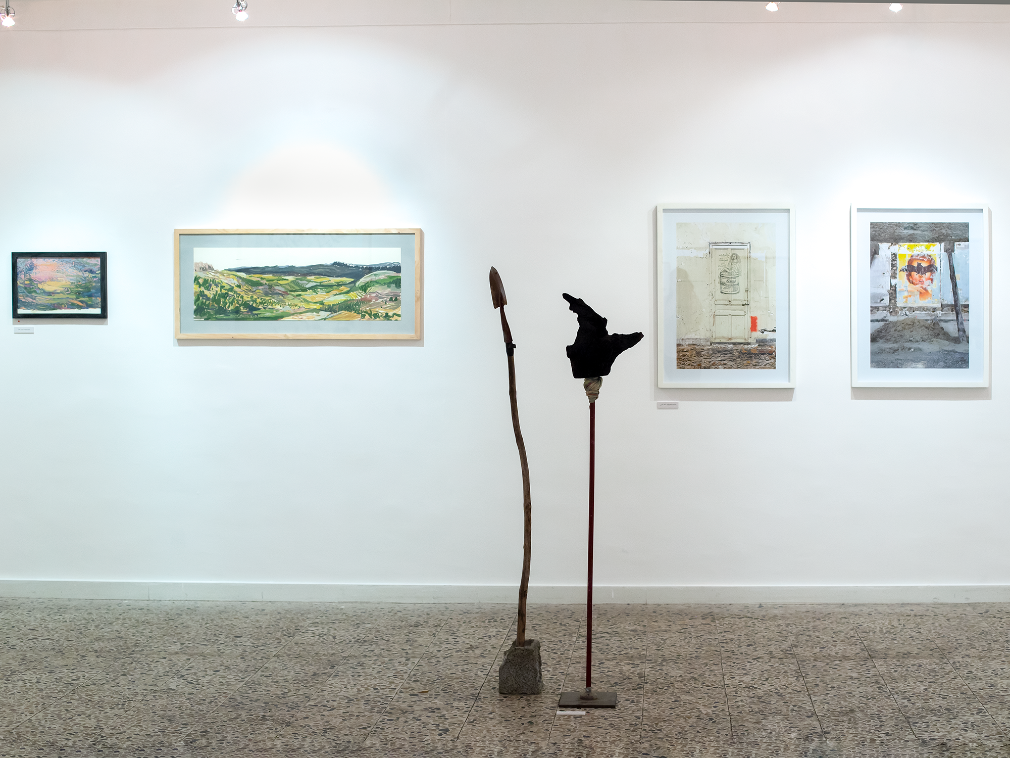Fourteen Artists from the Fourteenth Century, installation view