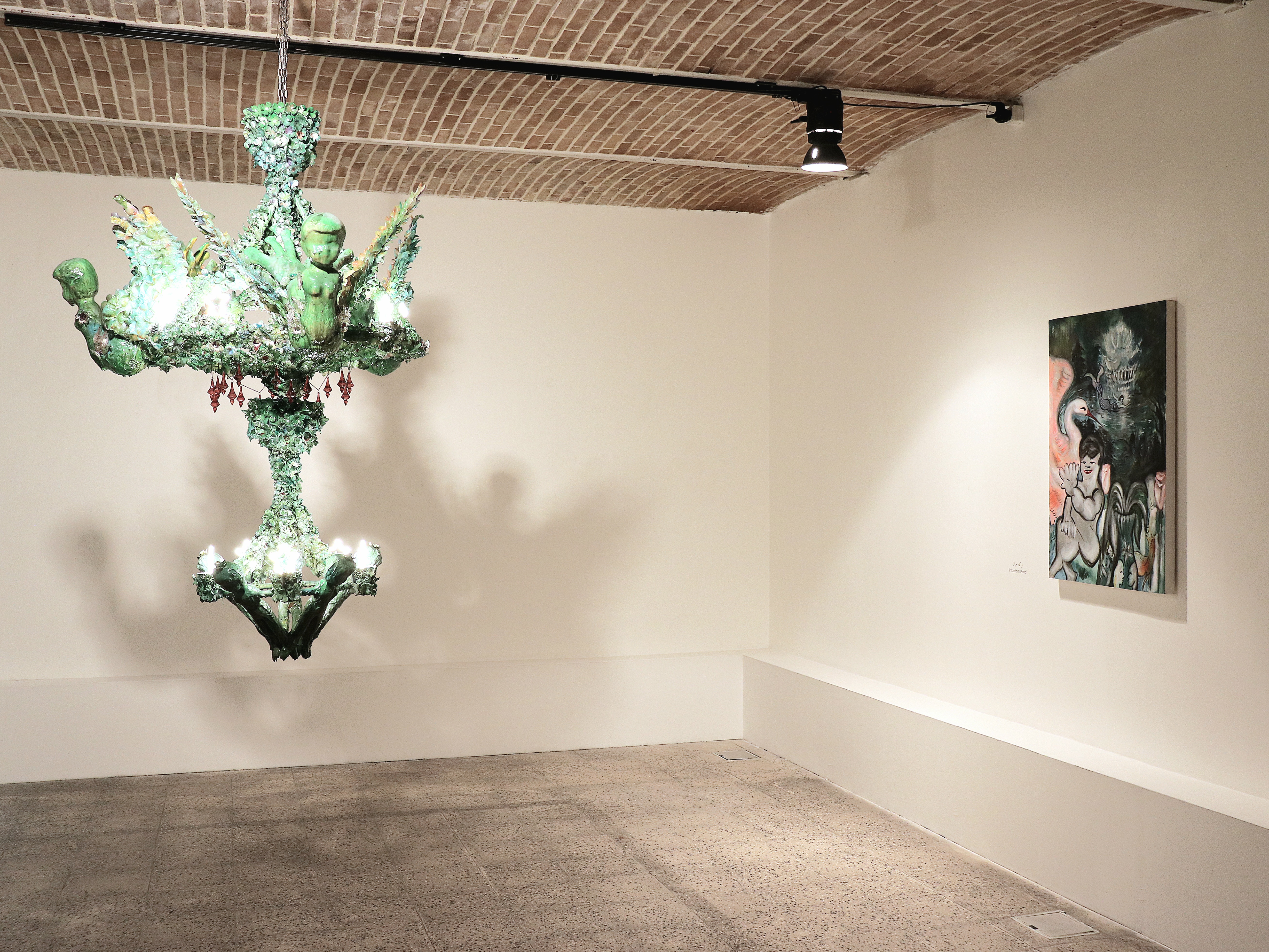 Hold on to Light as Darkness Looms, installation view