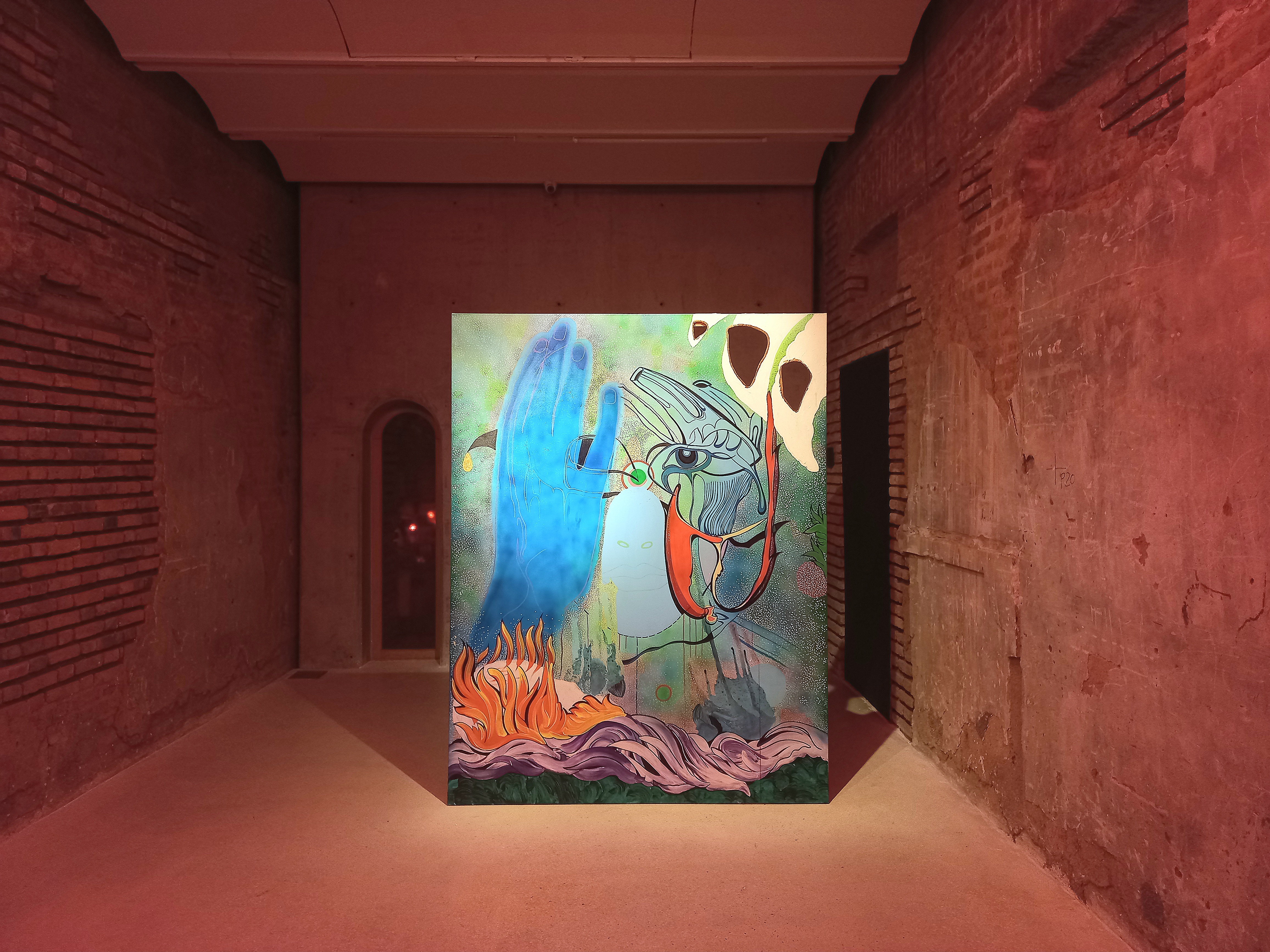 Solipsistic Night Visions, Observerless Observations, installation view