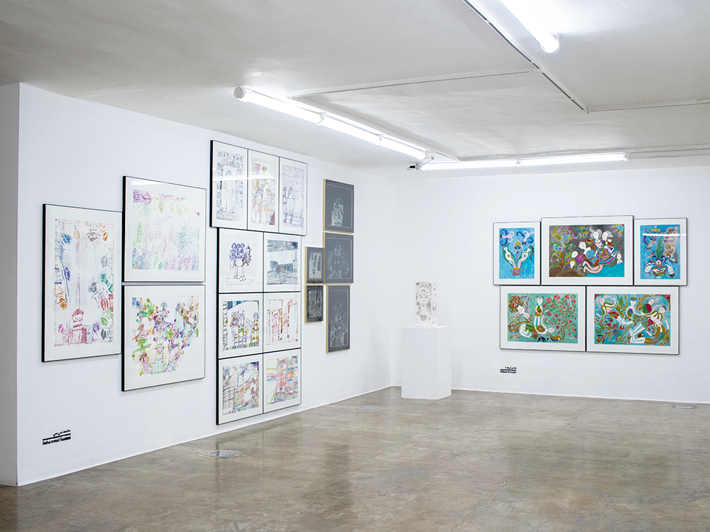 The 7th Annual Outsider Art Exhibition, installation view