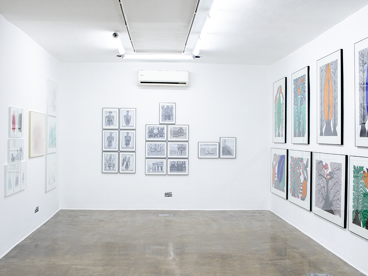 The 7th Annual Outsider Art Exhibition, installation view