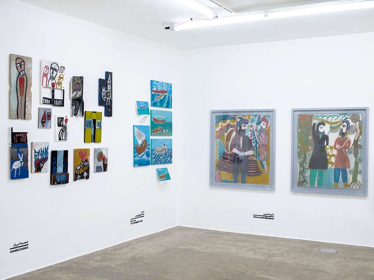 The 7th Annual Outsider Art Exhibition, installation view