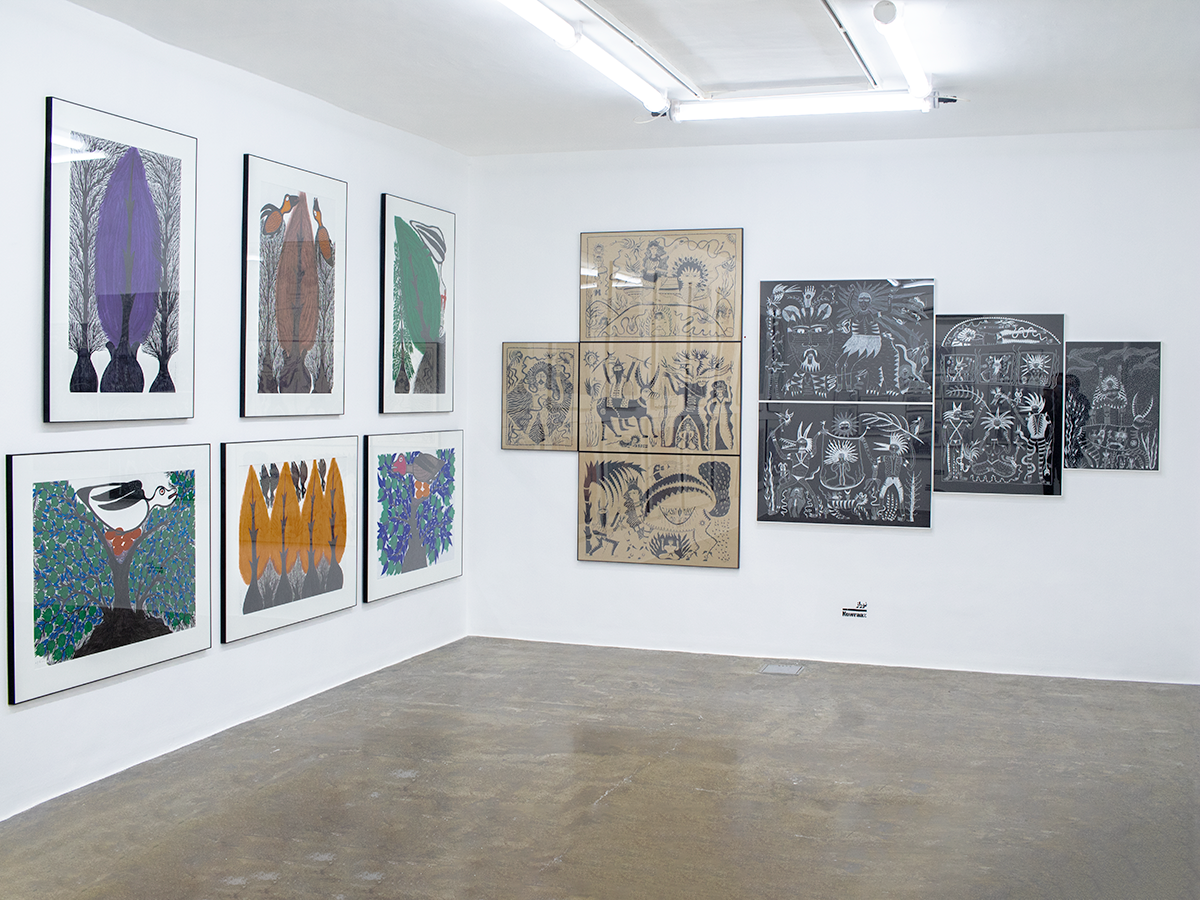 The 7th Annual Outsider Art Exhibition, installation view