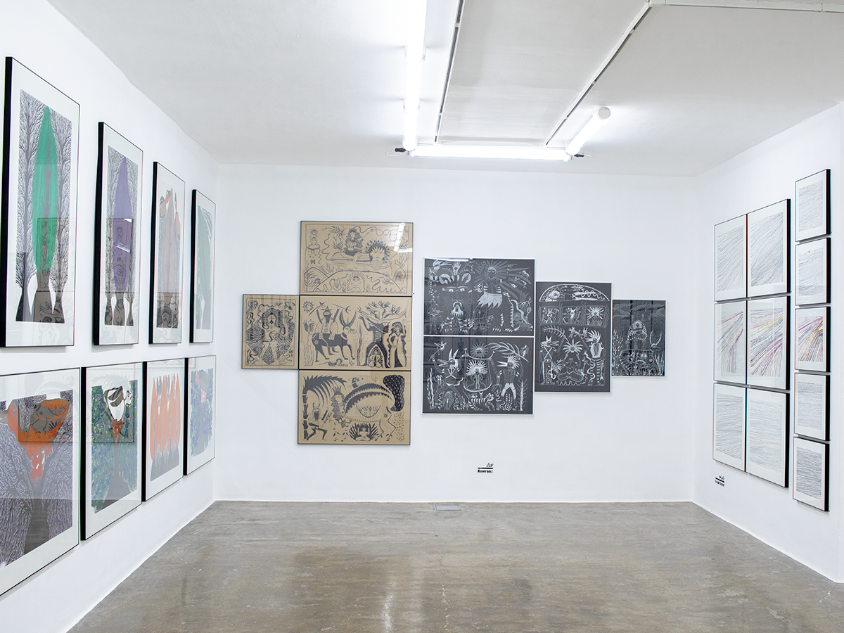 The 7th Annual Outsider Art Exhibition, installation view