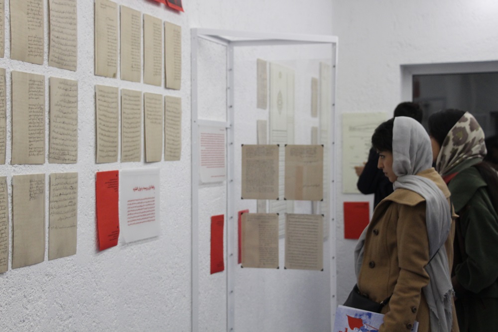 Red Paper, installation view