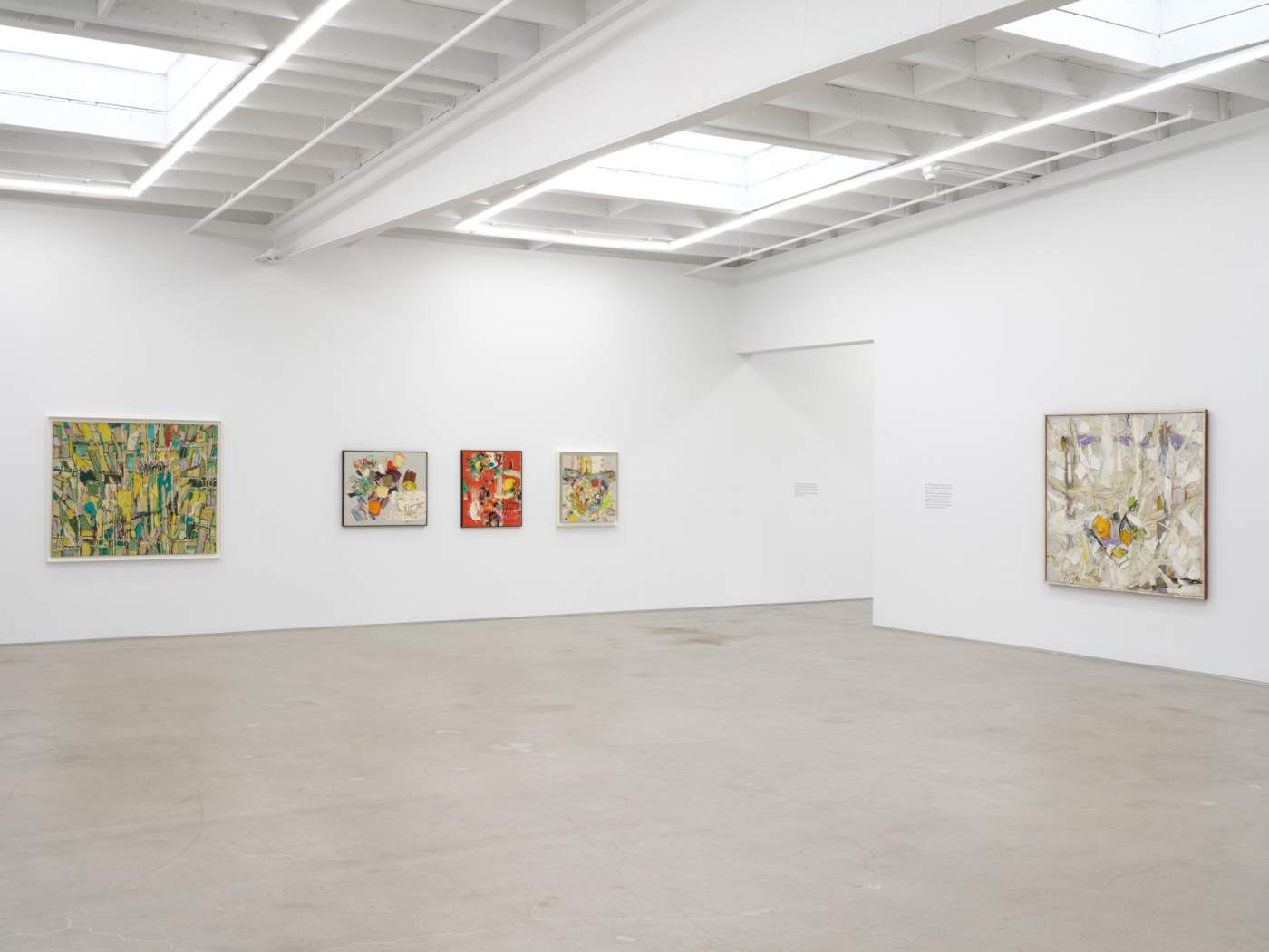 Beginnings, installation view