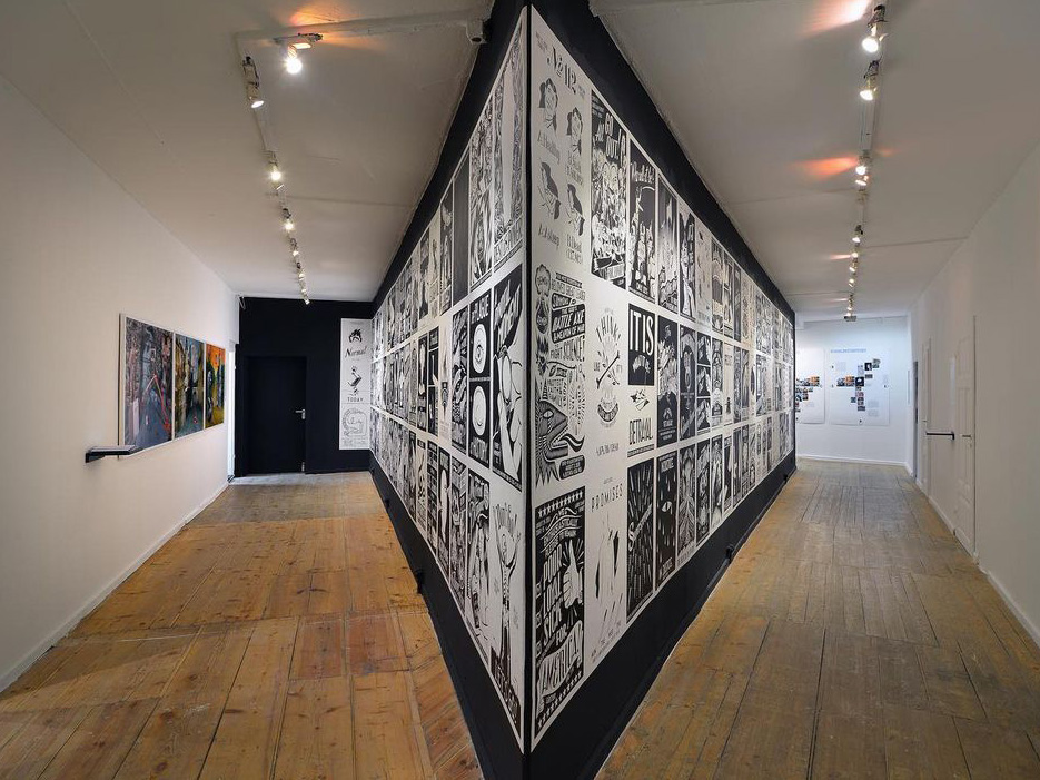 Denunziation, installation view