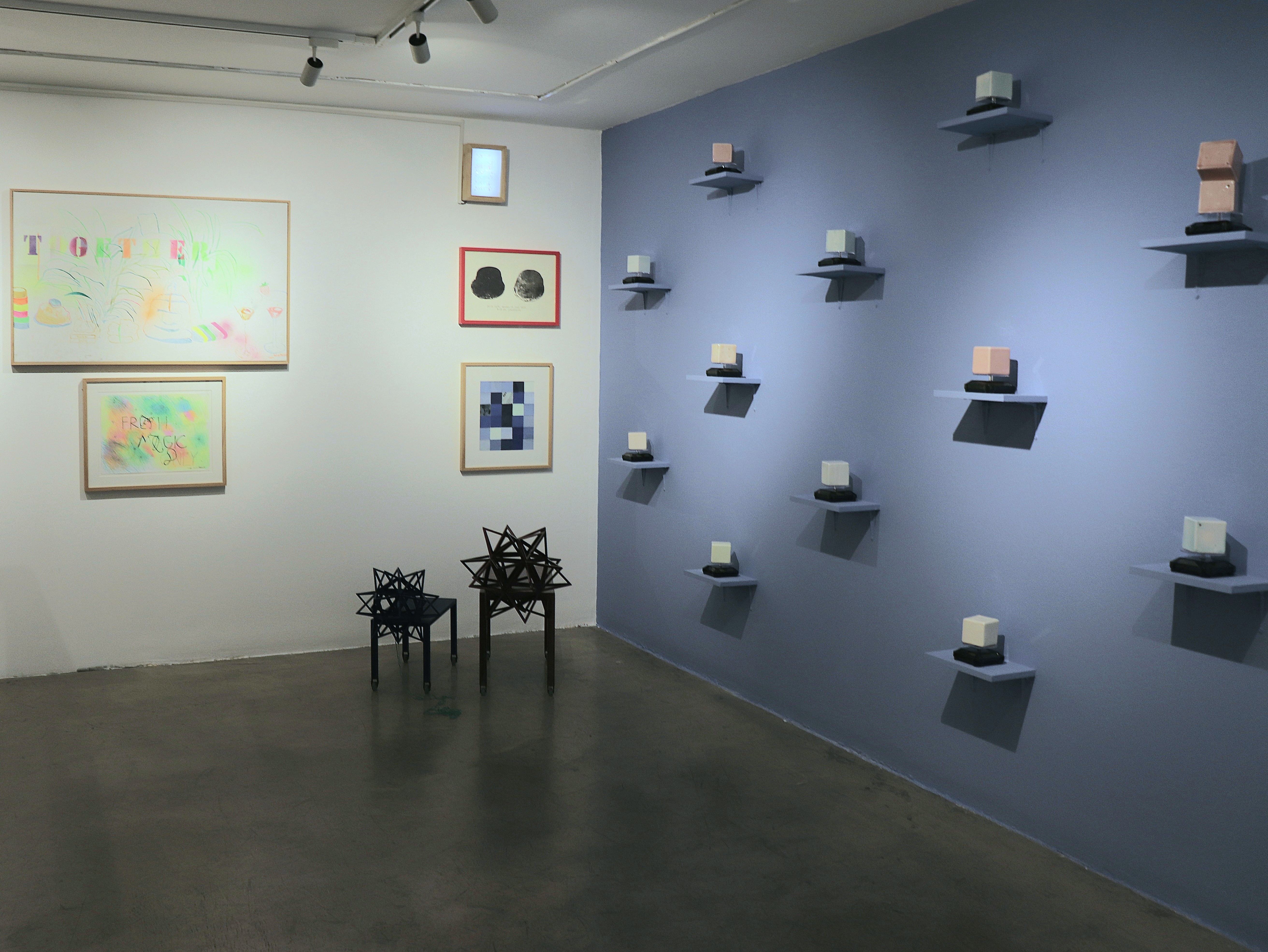 And You and Me Again, installation view