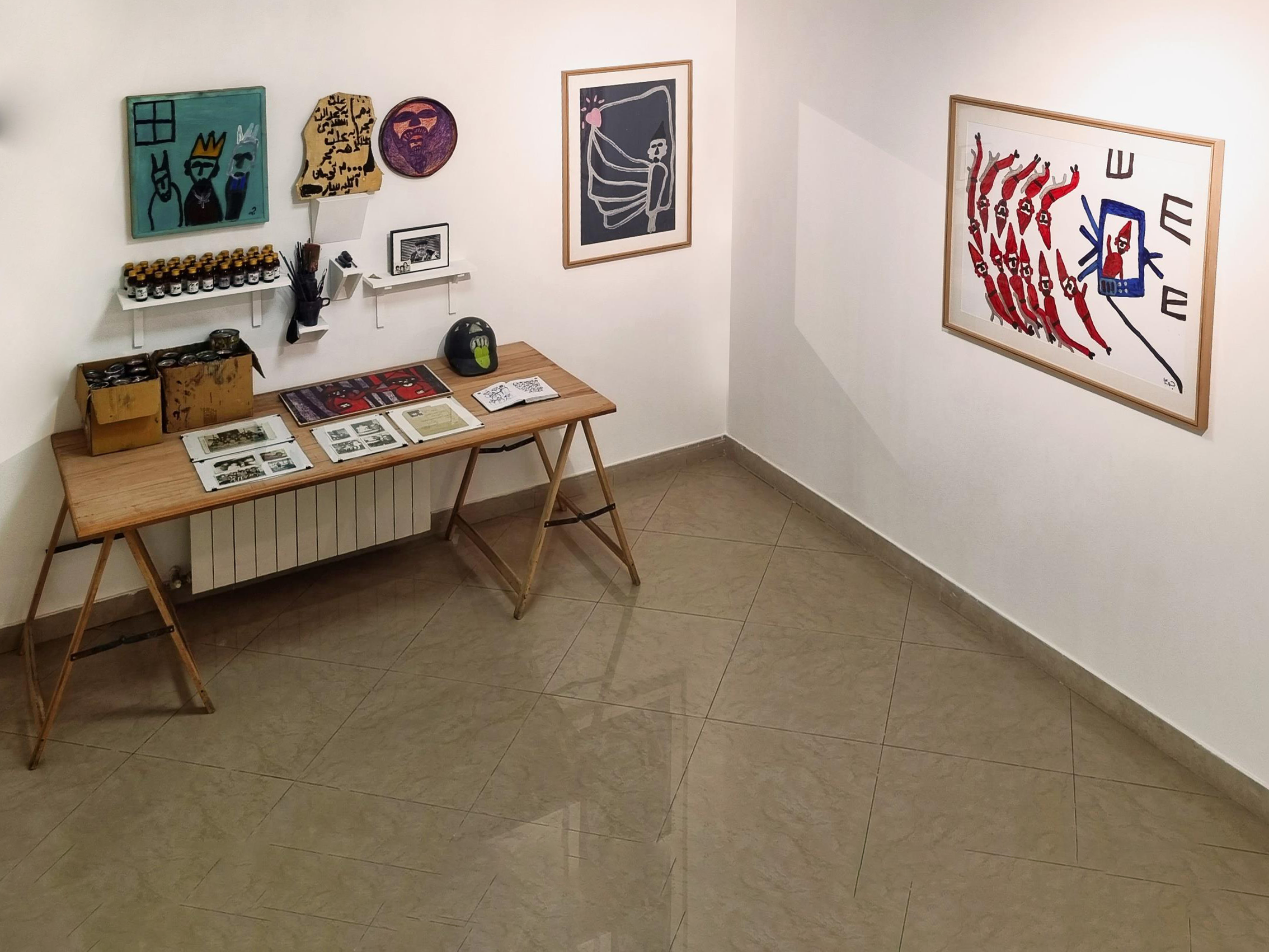 Jamshid Aminfar's Exhibition, installation view