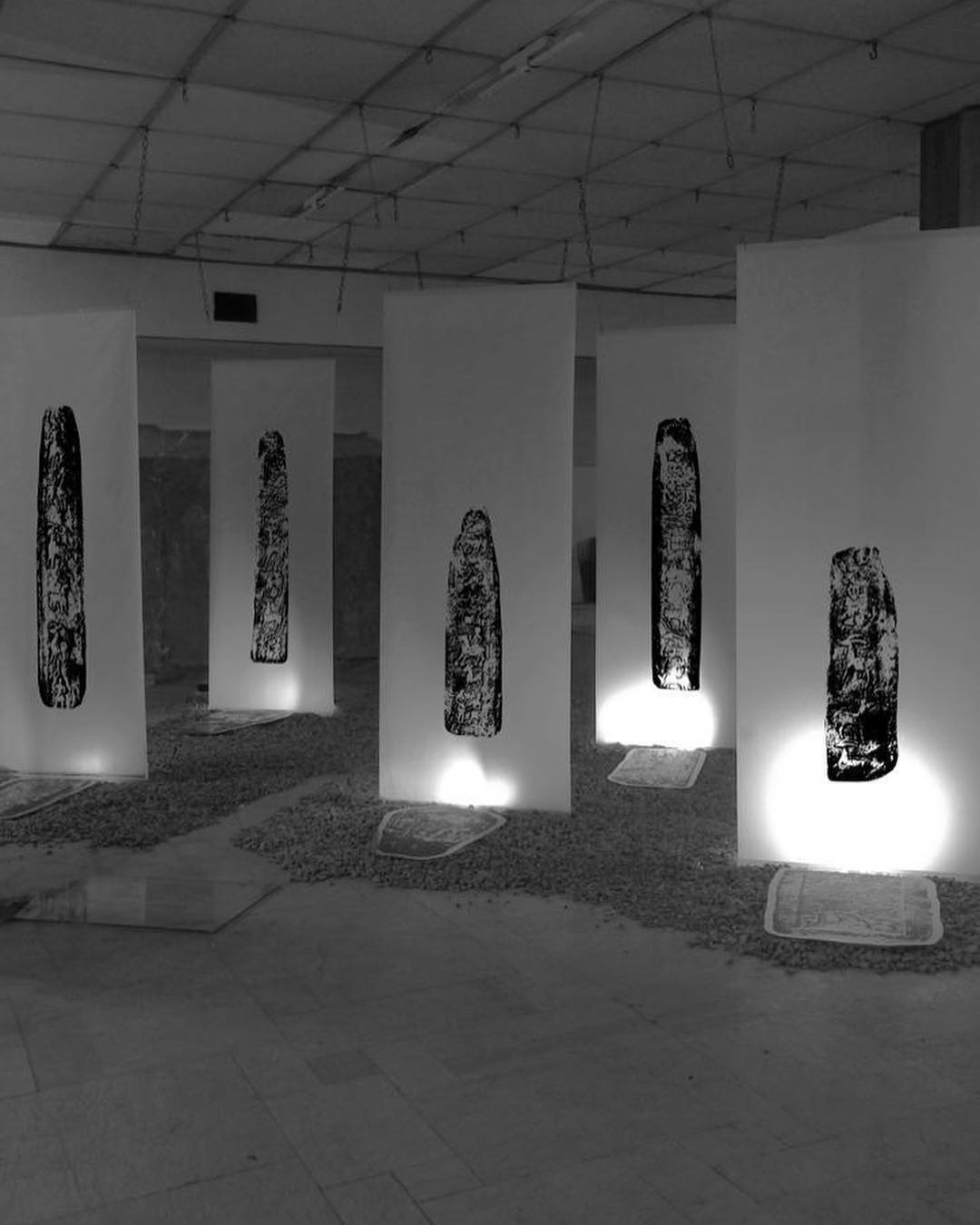 Shahidgah, installation view