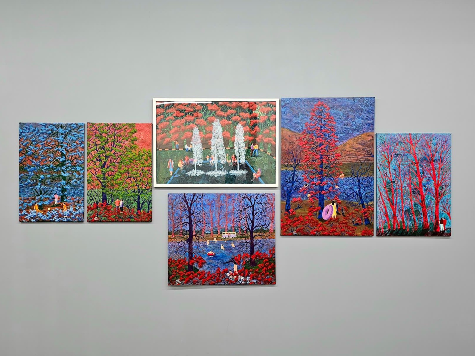 Trio\No12, installation view