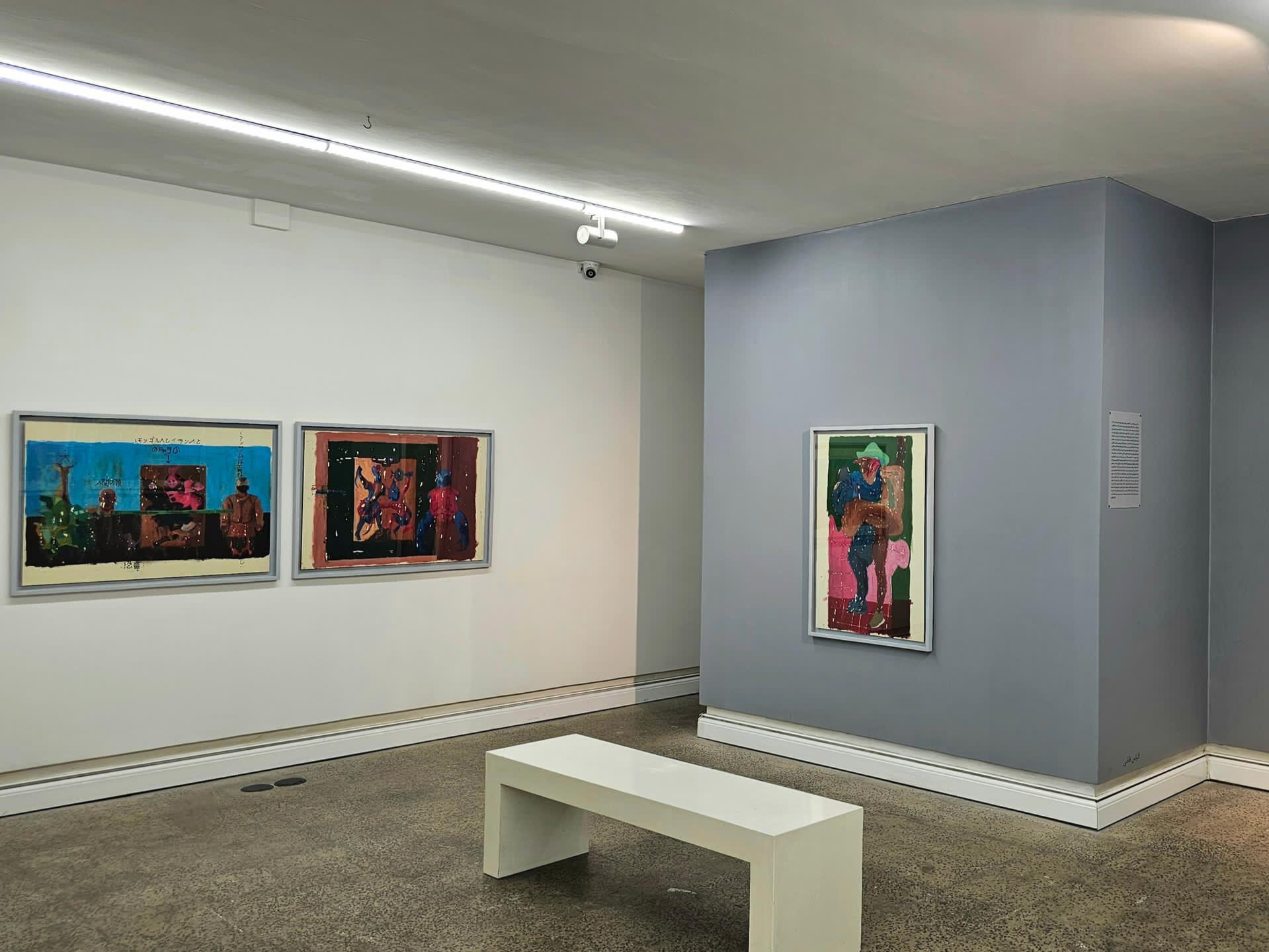 Trio\No12, installation view