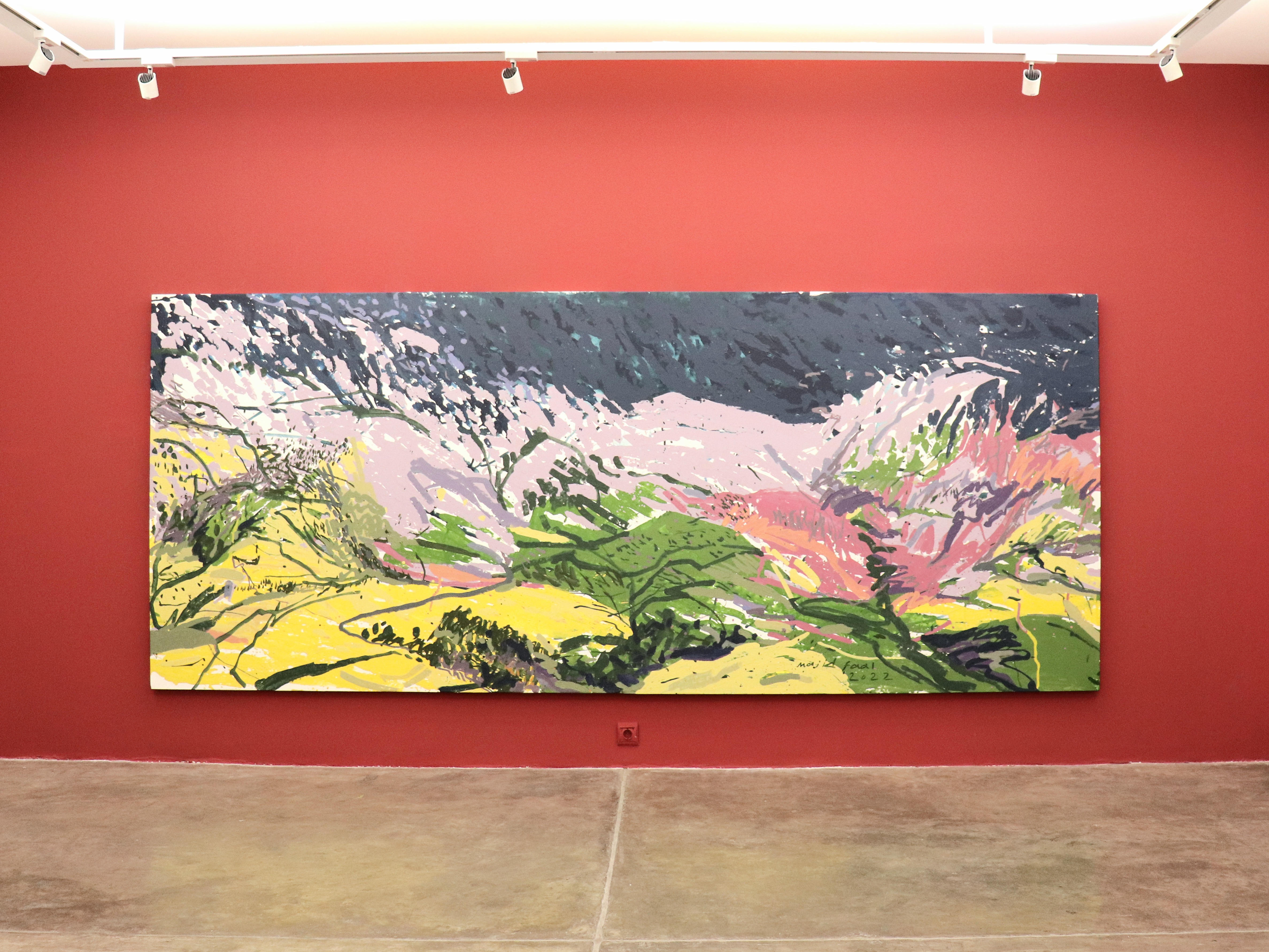 The Mountain Ahead, installation view
