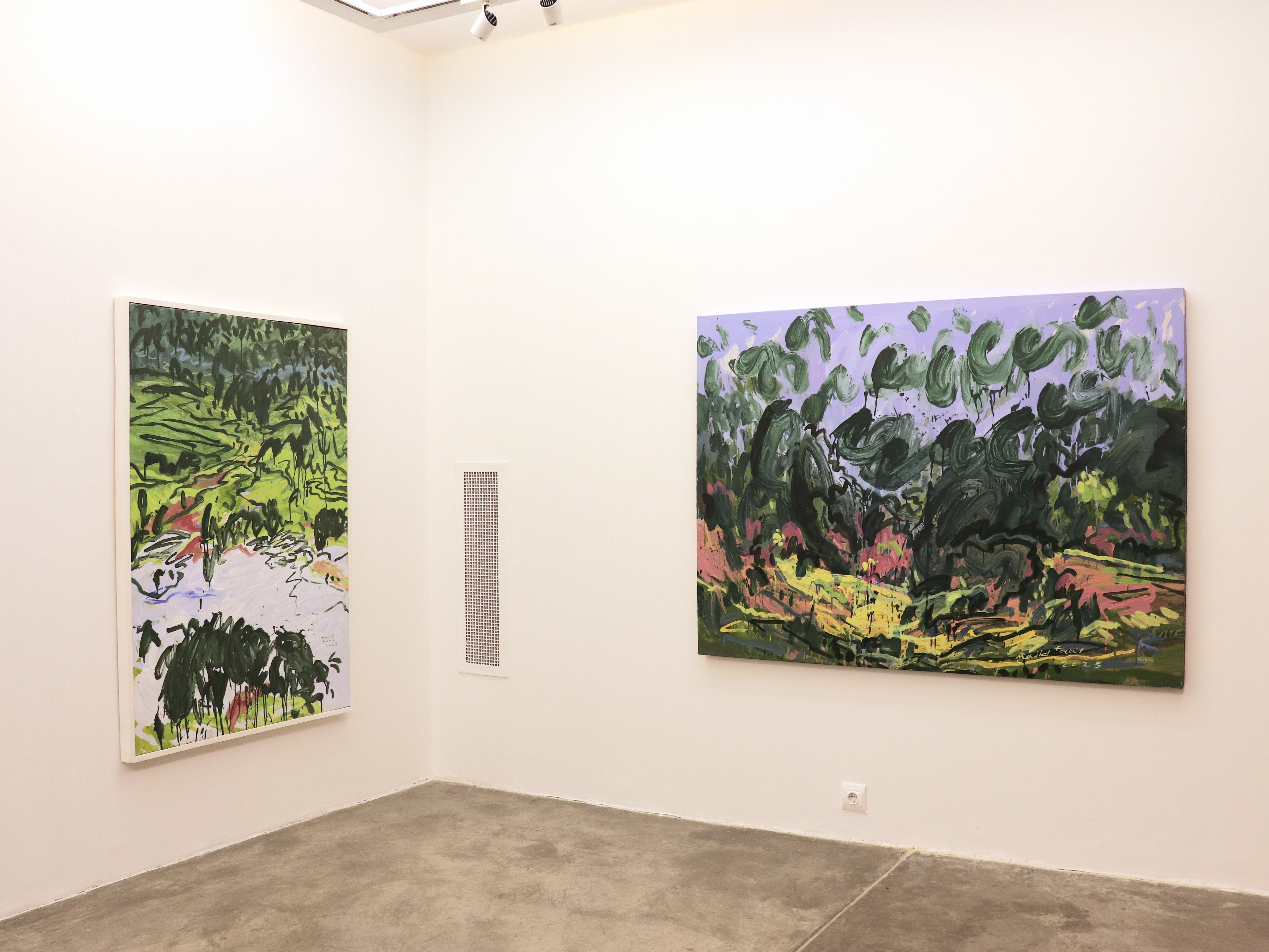 The Mountain Ahead, installation view