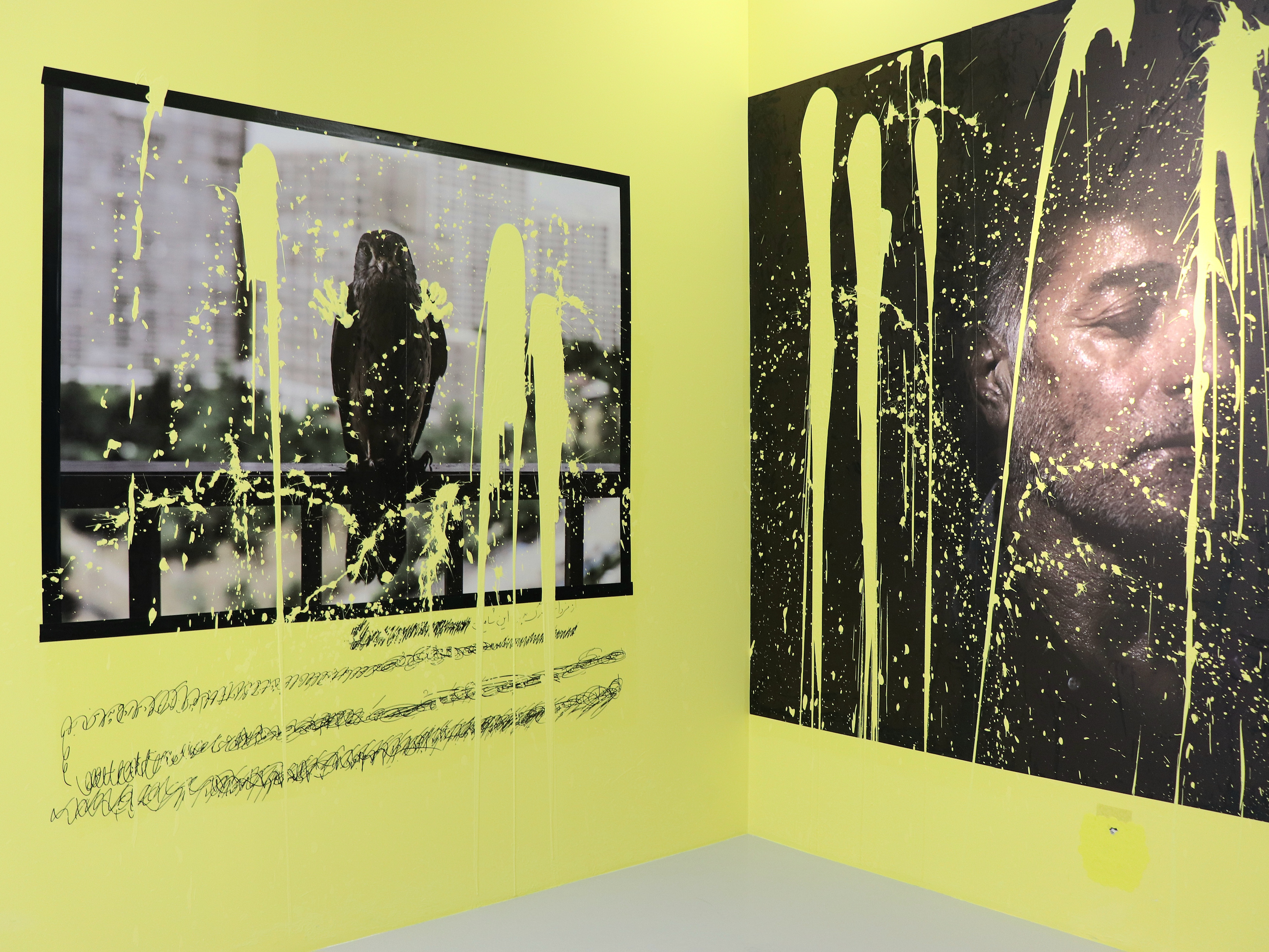 And They Laughed at Me, installation view