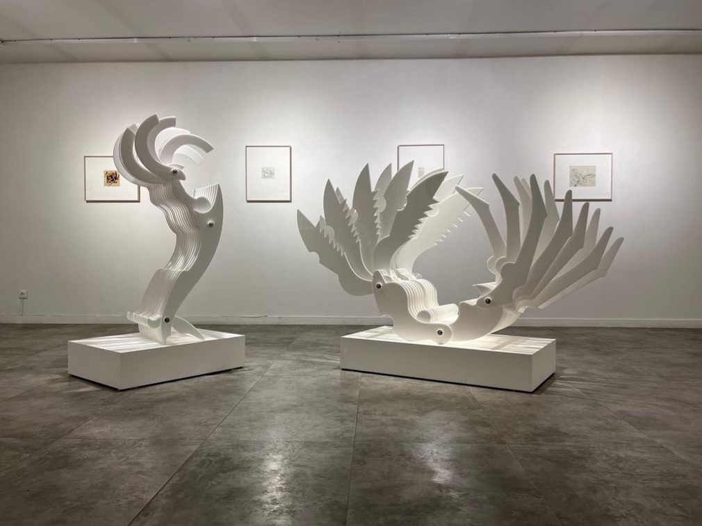 Mohsen Vaziri Moghaddam > 100 Years, installation view
