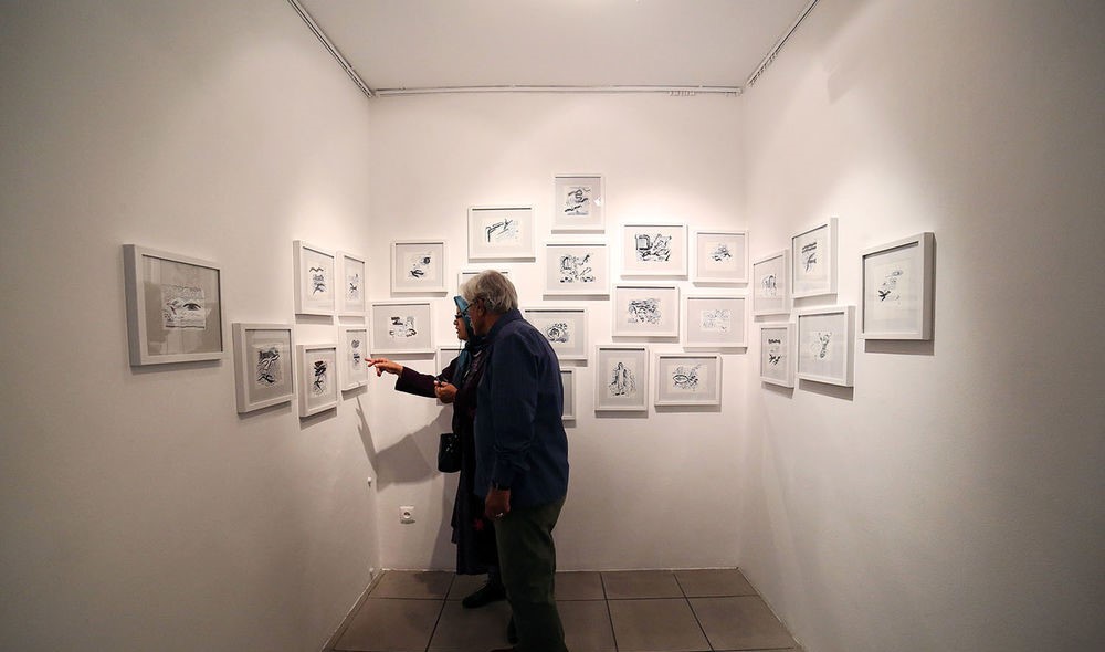 When the Bird Died, installation view