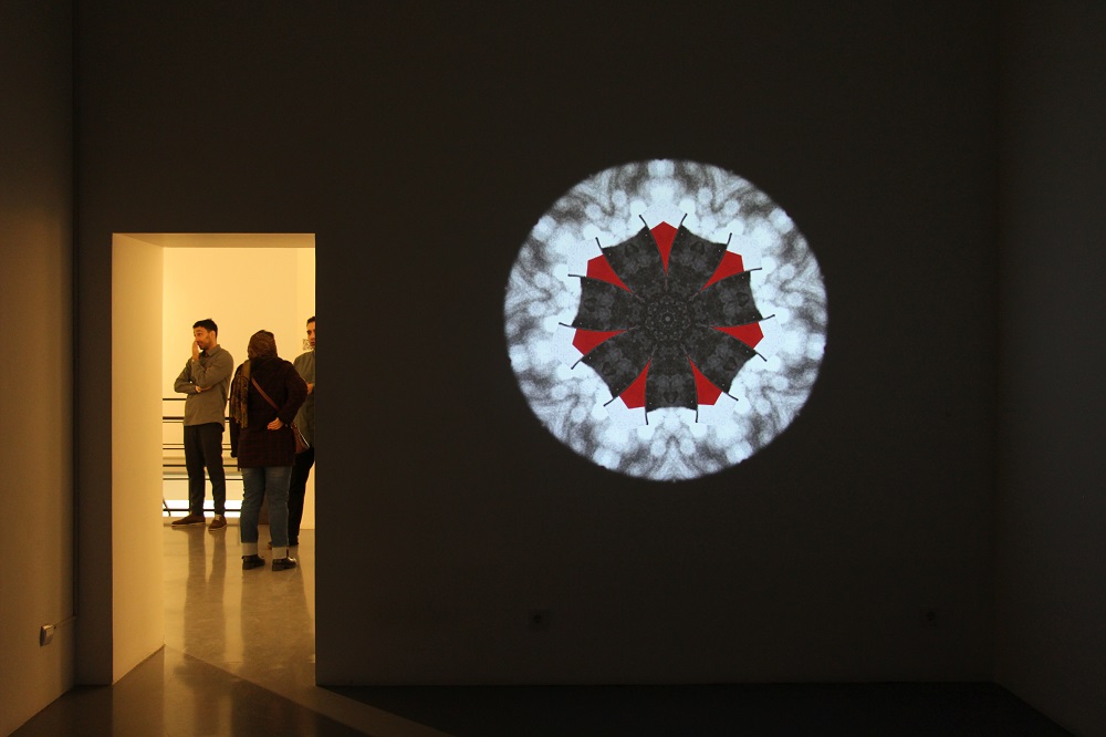 Asymmetrical Authority + Historical Kaleidoscope, installation view