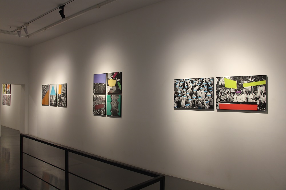Asymmetrical Authority + Historical Kaleidoscope, installation view