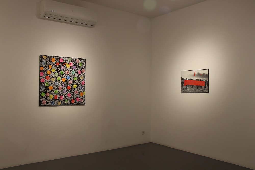 Asymmetrical Authority + Historical Kaleidoscope, installation view