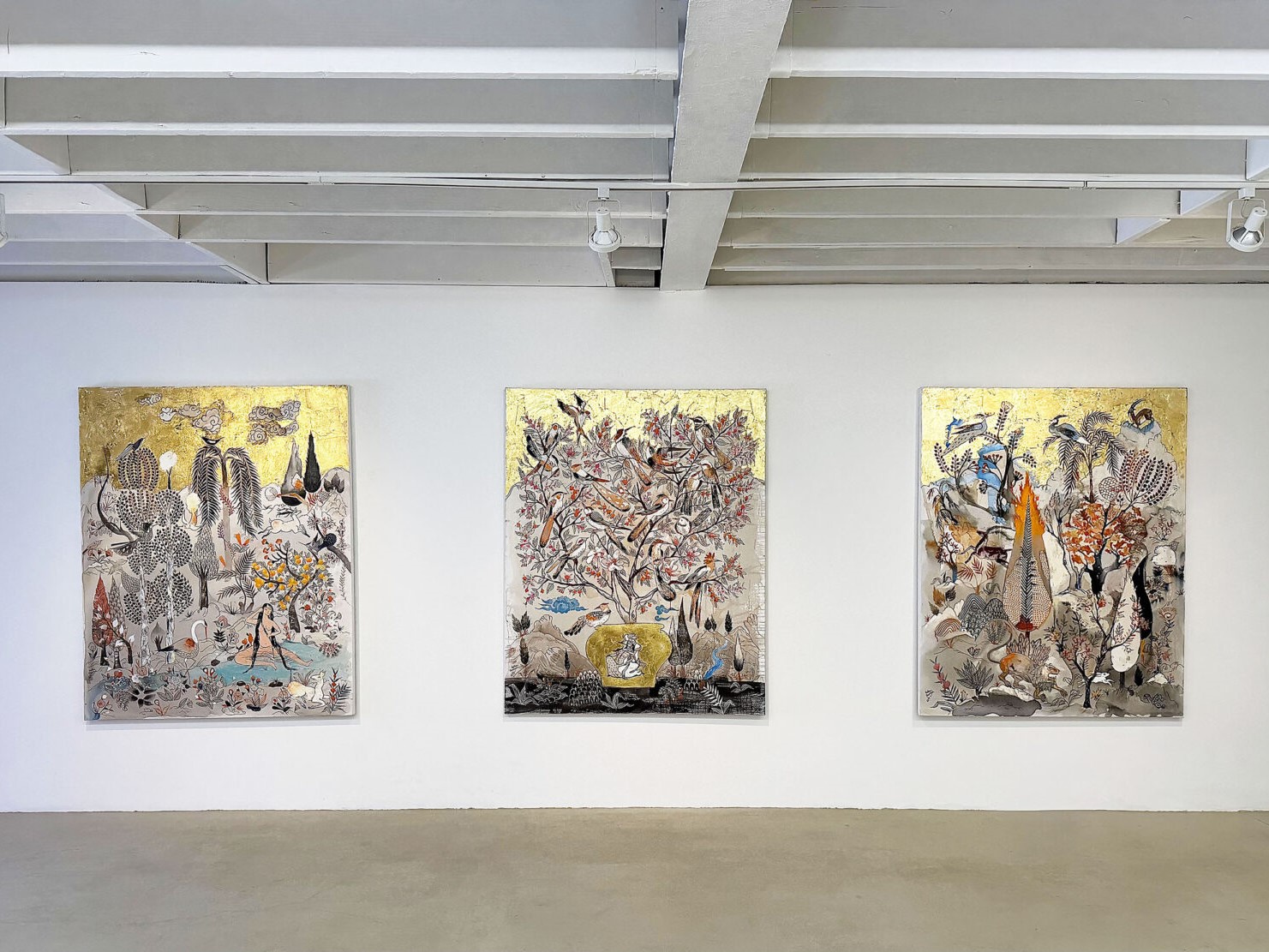 A Gaze Through Time, installation view