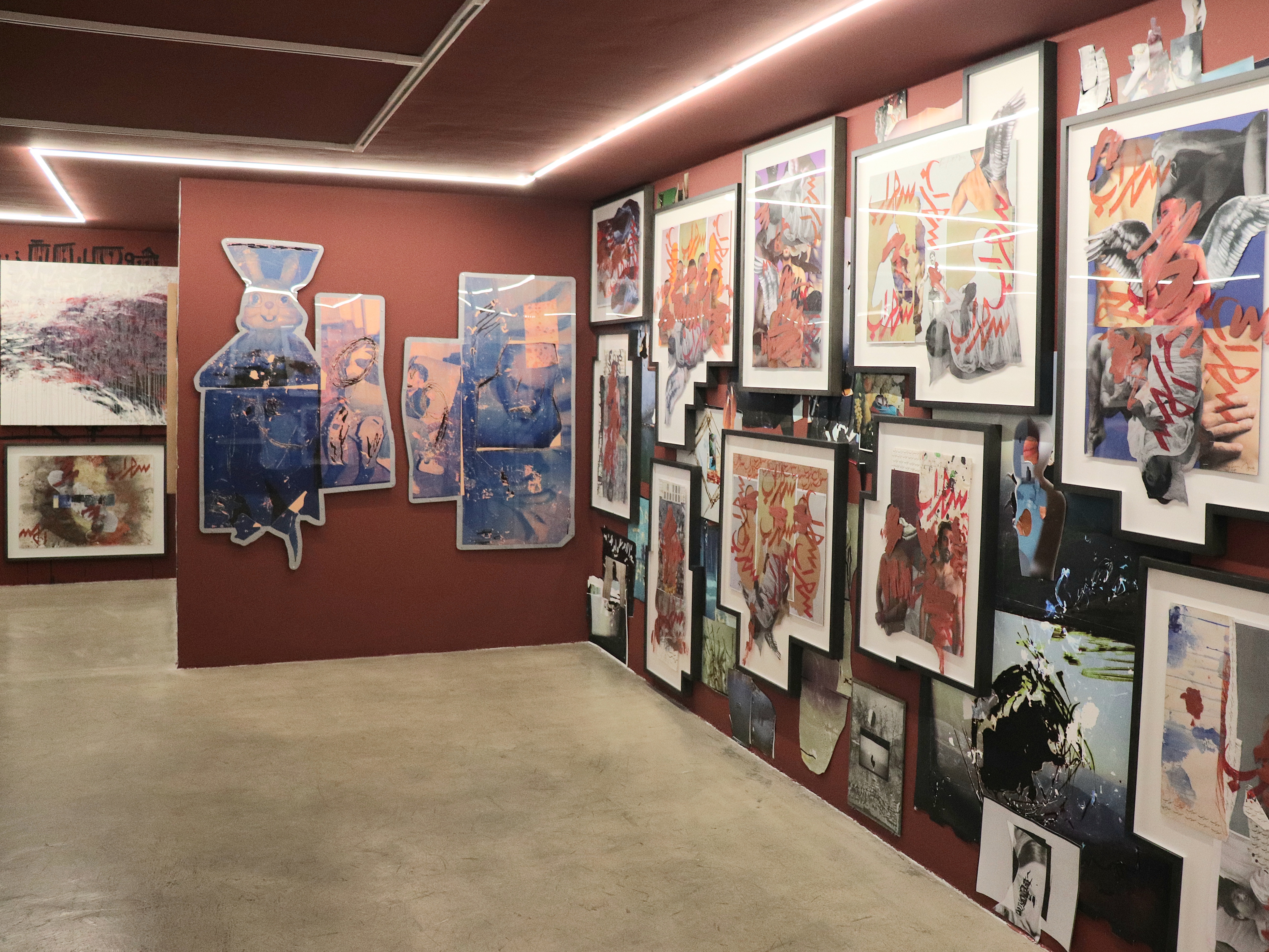 Sohrab, Son of Rostam, installation view