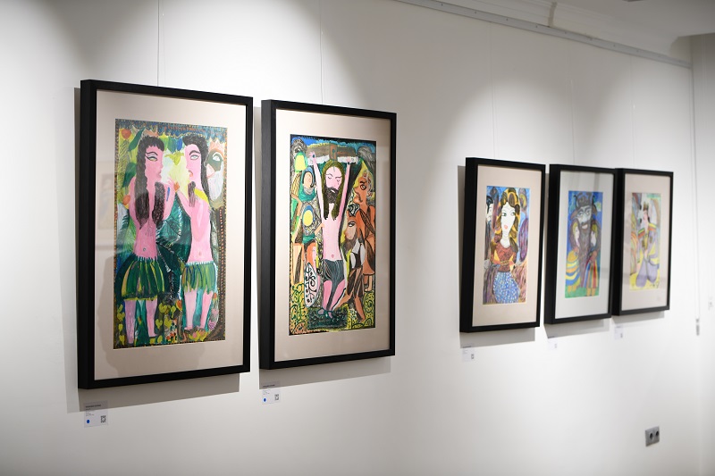 Mokarrameh, installation view