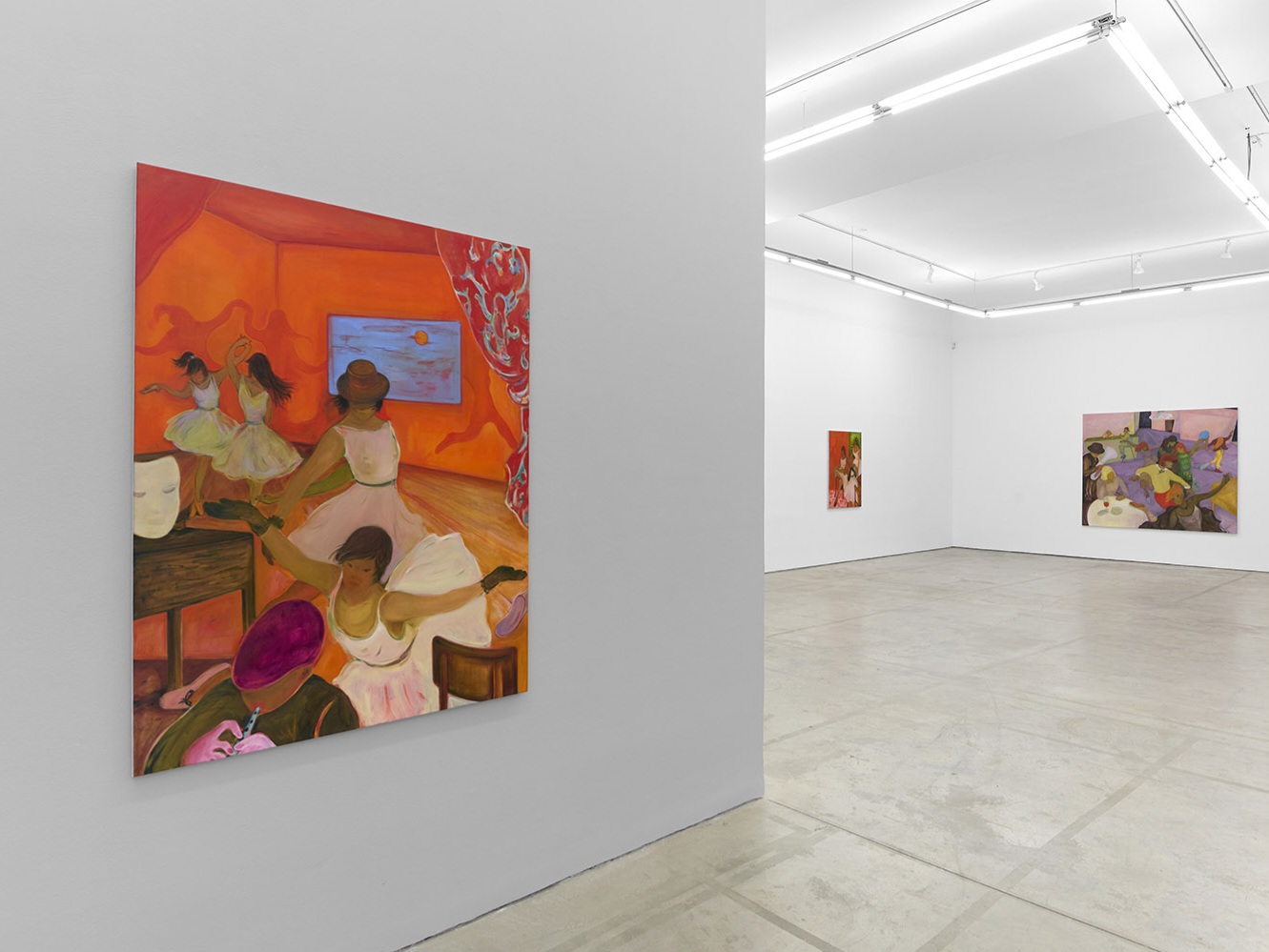 Wild Roses, installation view