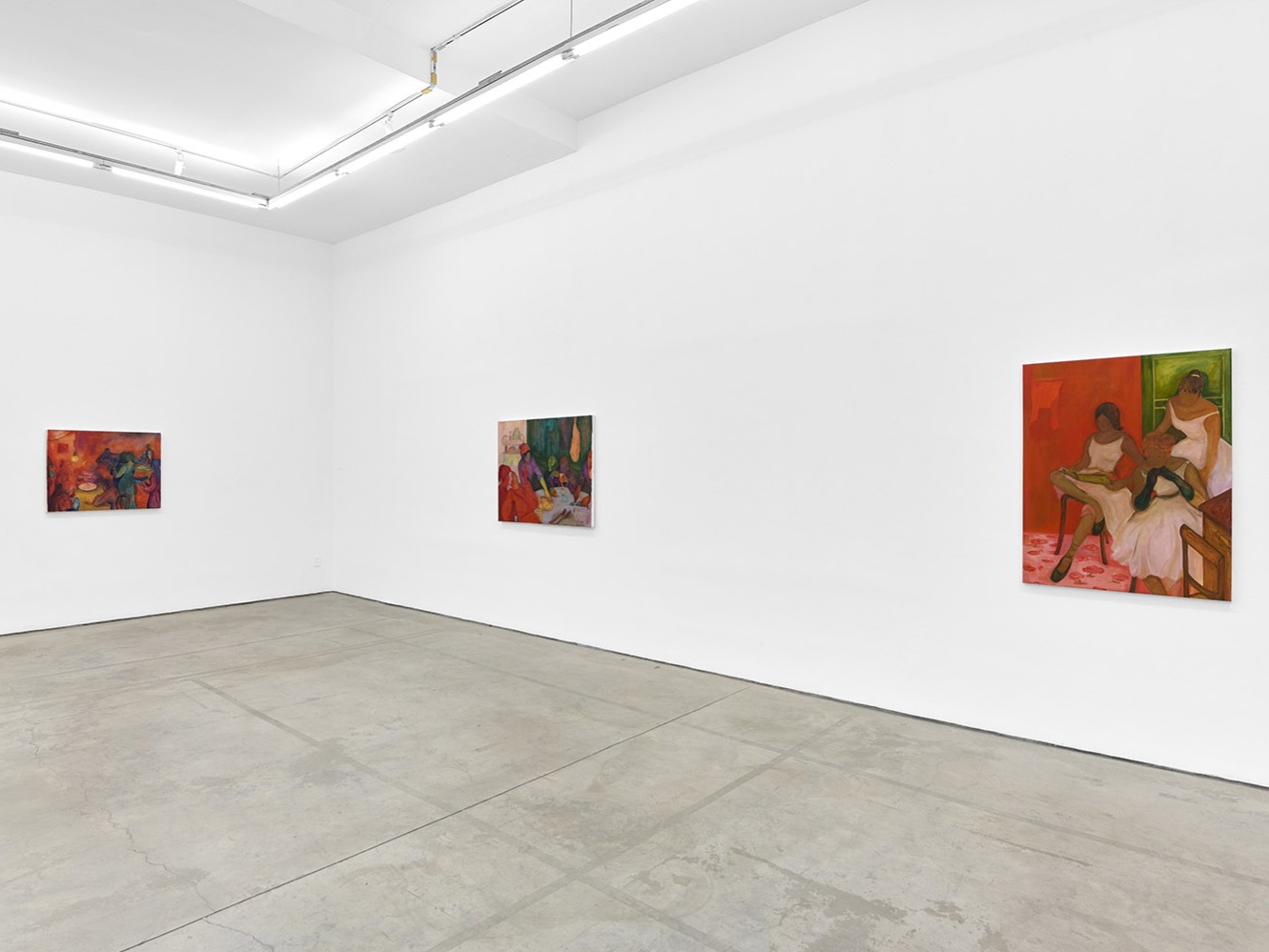 Wild Roses, installation view