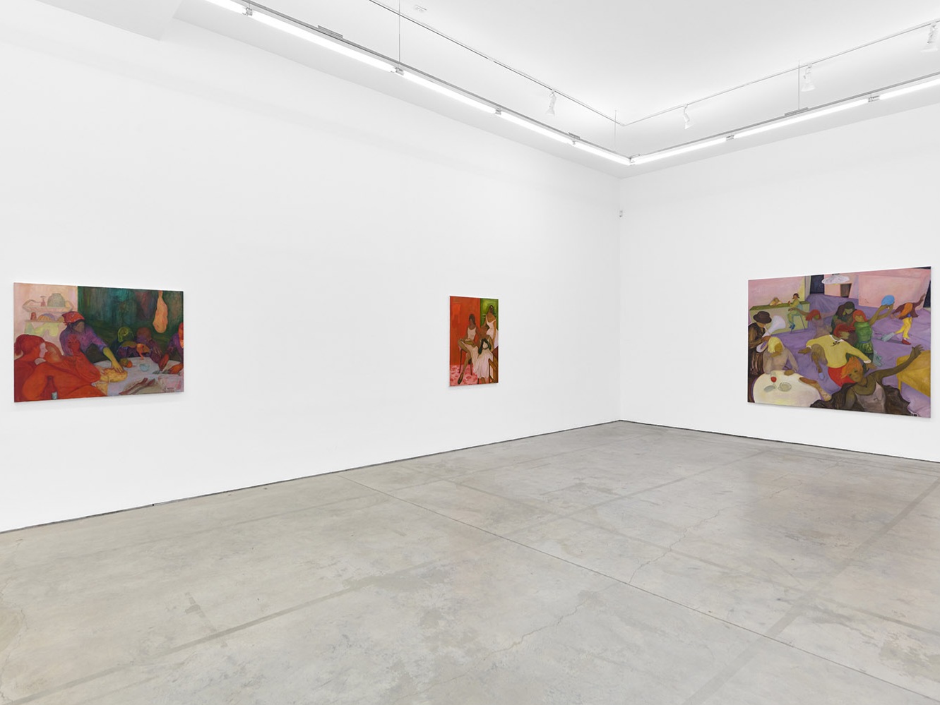 Wild Roses, installation view