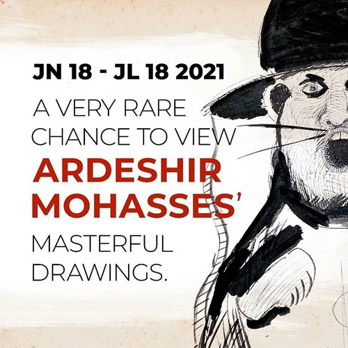 Ardeshir Mohasses Masterful Drawings