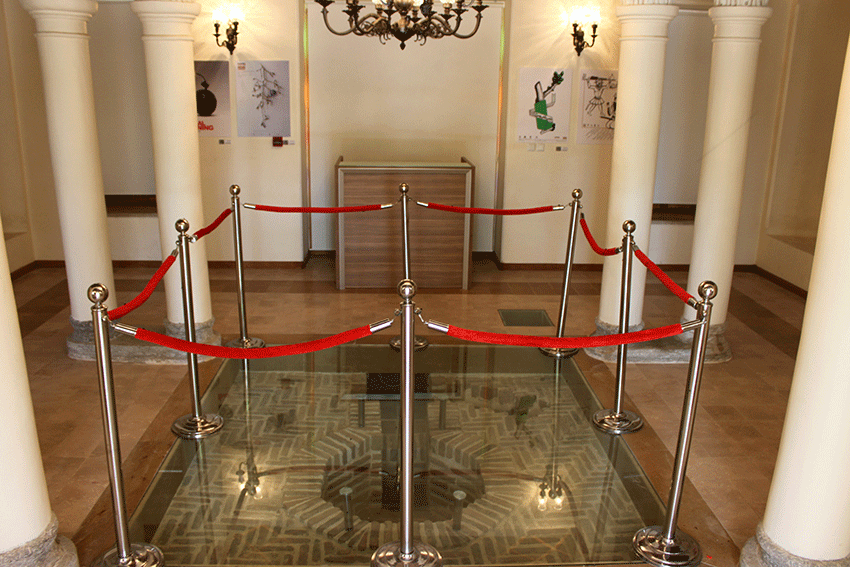 Installation view.
