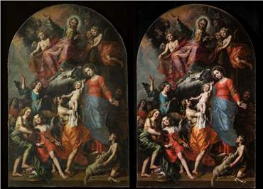 Restoration of Five Paintings by Theodoor Van Loon