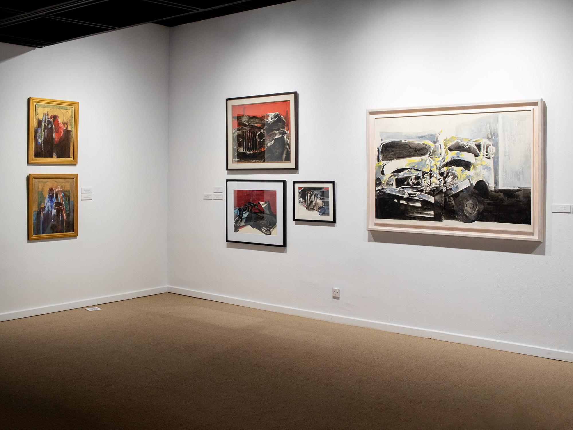 Mehdi Sahabi A Retrospective, Installation view.