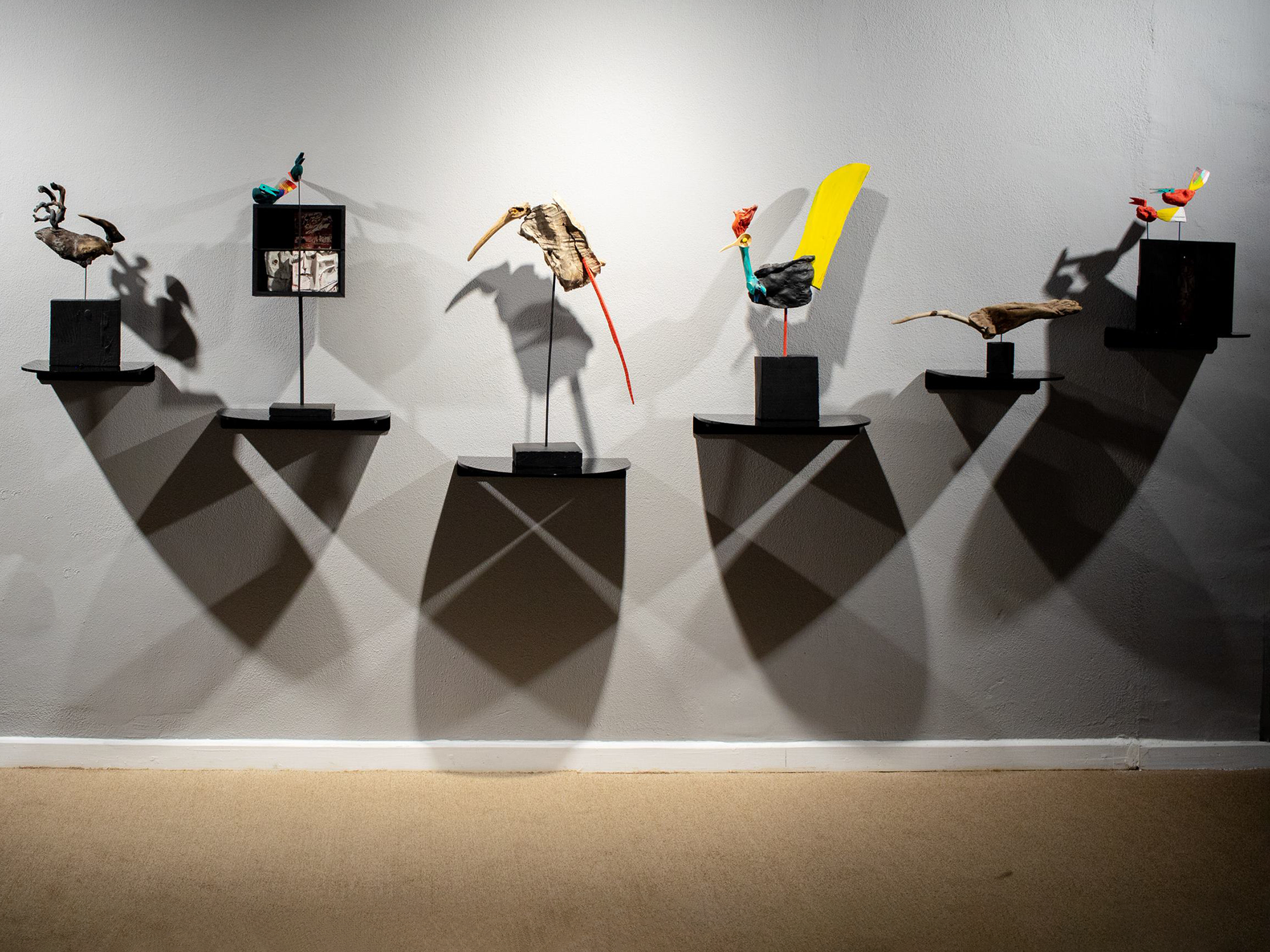 Mehdi Sahabi A Retrospective, Installation view.