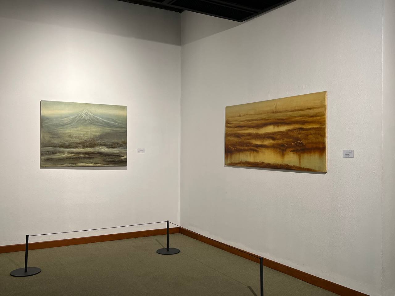 Above the Fields, Installation view.