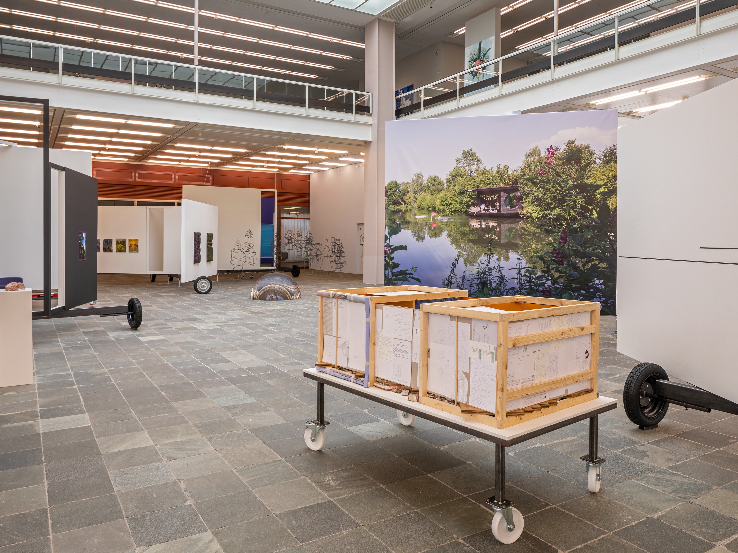 Scenes From Vienna and Beyond - Part 2, Installation view.