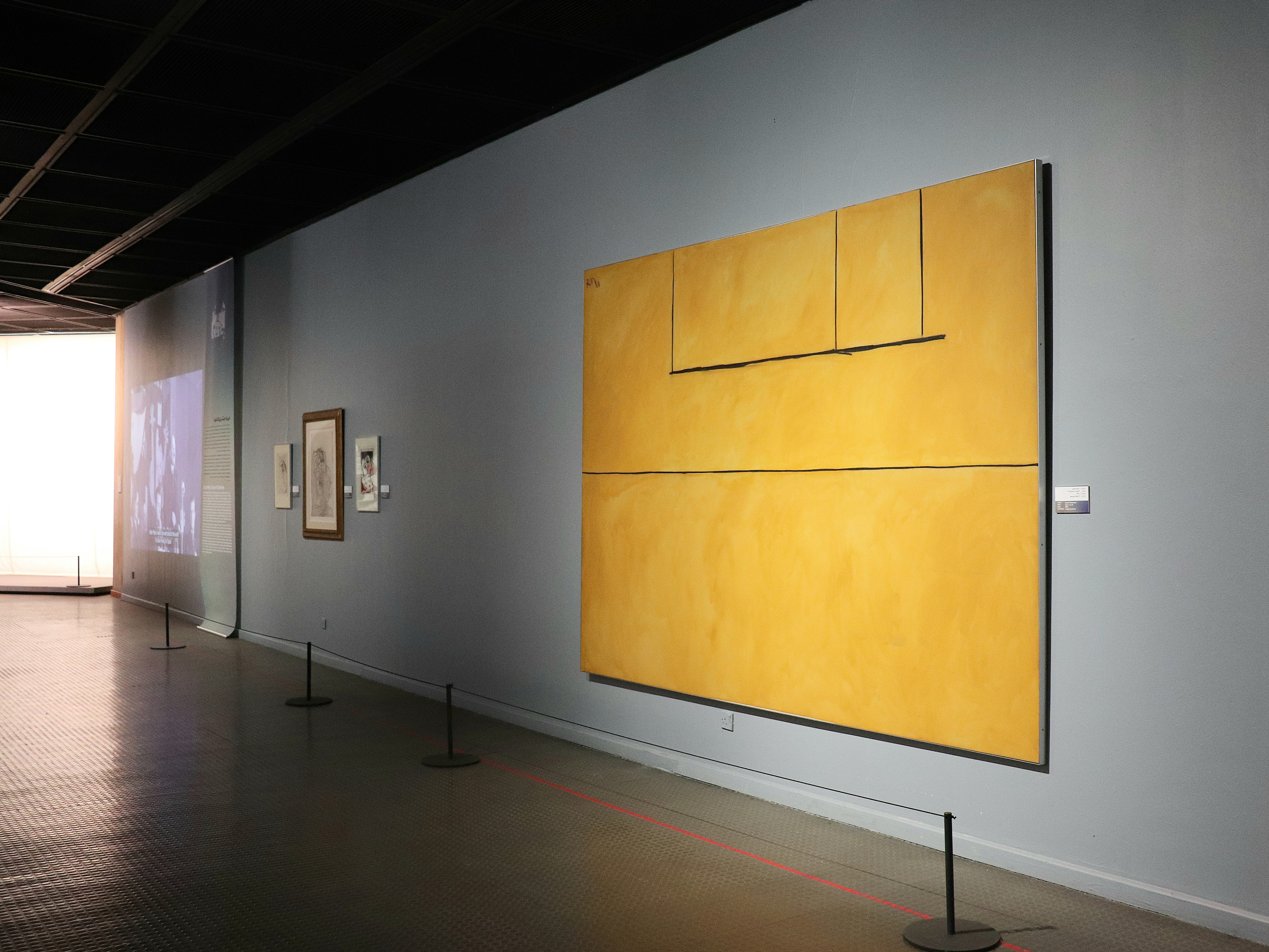 Art and War (Event 2), Installation view.